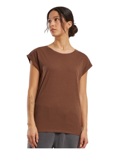 B-BY021-Ladies Extended Shoulder Tee